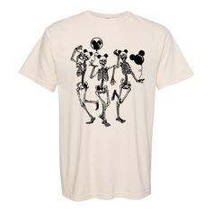 Celebrate the Spooky Season at Disney in this Monogrammed 'Skeleton Disney' Halloween Comfort Colors T-Shirt💀🖤☕️ ******* Halloween Disney Shirts For Women, Spooky Disney Shirts, Cool Disney Shirts, Disney Halloween Cruise Shirts, Disney Halloween Shirts Family, Disney T Shirt Designs, October Disney Outfits Women, Disney World Halloween Shirts, Disney Shirt Cricut