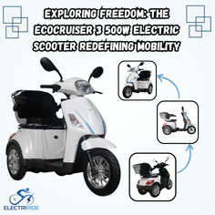 the scooter is being advertised as an electric vehicle