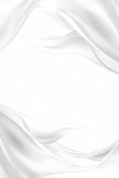 an abstract white background with flowing fabric