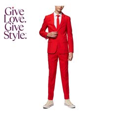 in stock Suit Prom, Pants Custom, Red Race, Teenage Guys, Slim Blazer, Wedding Party Outfits, Color Party, Red Devil, Party Suits