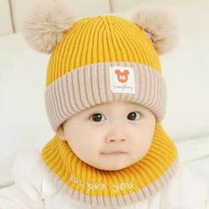 Store Categories Store Categories Kid's Clothes Infant (0~18 Months) Boys & Girls (1T~6T) Teenager (6T~12T) Women's Clothes Sleepwear Men's Clothes HDMI Screen 3C Accessories Hats&Socks Other   Toddler Kids Girl Boy Baby Infant Winter Crochet Knit Hat Beanie Cap With Scarf Product Description Description Item Description: Dimension - Suitable for 0-3 year old. High Quality Knitting Yarn - This baby knitted hat is uneasy to fuzzing and pilling.Top pom-pom is attached securely so it won't fall off Cap With Scarf, Baby Knitted Hat, Winter Hat Crochet Pattern, Crochet Patterns Baby Boy, Crochet Mittens Free Pattern, Knit Pom Pom Hat, Woolen Cap, Winter Crochet, Crochet Knit Hat