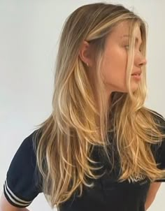 Hairstyles For Layered Hair, Blonde Hair Inspiration, Blonde Hair Looks, Haircuts Straight Hair, Haircuts For Long Hair, Hair Inspo Color, Long Hair Cuts, Layered Haircuts, Aesthetic Hair