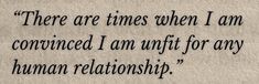 an old paper with the words, there are times when i am concerned i am not for