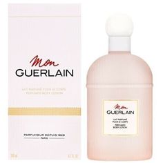 GUERLAIN MON GUERLAIN PERFUMED BODY LOTION A lotion with a fluid, velvety texture that infuses skin with comforting moisture, leaving it soft, supple, and subtly scented Full SIze: 200 ML/6.7 FL.OZ. Authentic Mon Guerlain Perfume, Guerlain Mon Guerlain, Guerlain Perfume, Sambac Jasmine, Lavender Fragrance, Key Notes, Fresh Fragrance, Fresh Fragrances, Skin Care Moisturizer