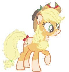 an image of a pony with big eyes and blonde hair wearing a crown on her head