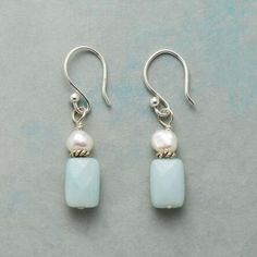 CALM SEAS EARRINGS Sea Earrings, Organic Earrings, Large Hoop Earrings, Ear Rings, Bijoux Diy