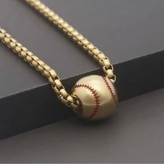 New 24” Sport Jewelry Sport Necklace Stainless Steel Nice Packaging Fast Shipping Sport Jewelry, Baseball Necklace, Nice Packaging, Sports Jewelry, Mens Accessories Jewelry, Necklace For Men, Mens Gold, Men Necklace, Mens Accessories