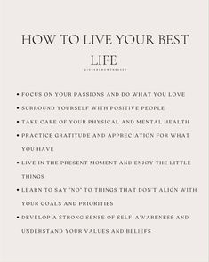 Take Care Of Your Mind, Appreciate What You Have, Health Practices, Vie Motivation, Portable Blender, Learning To Say No, Positive People, Get My Life Together, Live Your Best Life