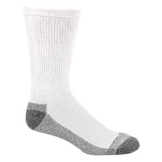 PRICES MAY VARY. Reinforced Heel & Toe​ Odor Control Four Way Stretch Fruit of the Loom socks are a trusted and reliable choice for comfortable and durable everyday wear. Crafted with high-quality materials, these socks offer a soft and cushioned feel against the skin. They are designed to provide a snug and secure fit, ensuring that they stay in place throughout the day. These socks are specifically designed to withstand the rigors of machine washing and drying without losing their shape, color Work Socks, Mens Crew Socks, Work Gear, Crew Sock, Grey Cushions, Liner Socks, Mens Essentials, Mens Big And Tall, Big & Tall