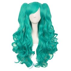 Category:Synthetic Wig; Gender:Women's; Wig Type:Cosplay Wig; Occasion:Daily Wear,Party / Evening,Vacation,Daily,Cosplay Costumes; Age Group:Adults; Color Shade:Blue,Purple,Green,Pink,White,Blonde,Dark Brown,Black; Hair Material:Synthetic Hair; Cap Construction:Machine Made; Texture:Curly; Length:Long; Features:Soft,Cosplay,Easy to Carry,Fashion,Comfortable; Heat Resistant:Yes; Listing Date:07/27/2023; Cap Circumference:; Front to Back:; Nape of Neck:; Side to Side Across Forehead:; Side to Side Jean Cosplay, 2 Ponytails, Blonde Ponytail, Light Sea Green, Ponytail Wig, Clip In Ponytail, Natural Wigs, White Blonde, Wigs Online