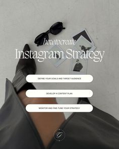 the instagram strategy is being used to promote people's products and their business