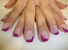 Girls Nail Designs, Gel Nails French, Nail Tip Designs, Short Gel Nails, Finger Nail Art, Fancy Nails Designs, Stylish Nails Designs, Nails Today, Nails Tips