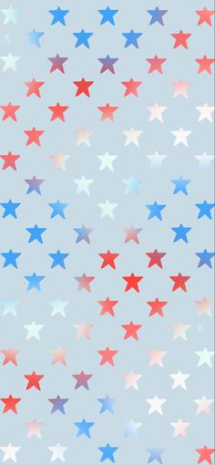 red, white and blue stars on a gray background