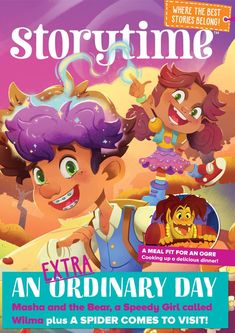 the front cover of storytime magazine