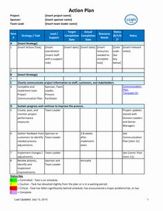 the action plan is shown in this document