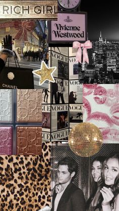 Retro Wallpaper Iphone, Retro Wallpaper, Rich Girl, Vivienne Westwood, Iphone Wallpaper, Chanel, Collage, Iphone