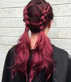 Like what you see? Follow me for more: @uhairofficial Red Hair Inspiration, Plum Hair, Dye My Hair, Hair Color Balayage, Long Red, Cool Hair Color