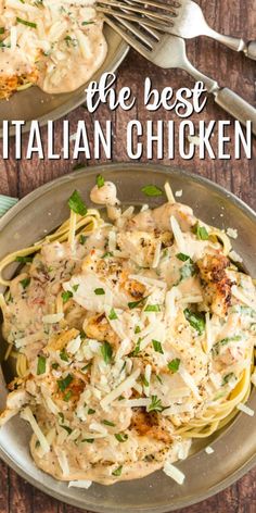 the best italian chicken noodle dish