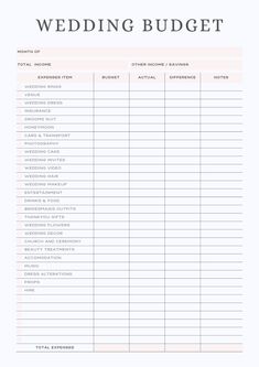 FREE wedding budget checklist and guide ~ KISS THE BRIDE MAGAZINE adhdplanner #plannertoorganize📙 Wedding Checklist Printable Free, Wedding Budget Checklist Printable, Wedding List Checklist Budget, Wedding Budget Printable, List For Brides Wedding Planning, Wedding List Checklist Planners, Wedding Planner Checklist Free Printable, Wedding List For Bride, Wedding Budget Planner Printable Free