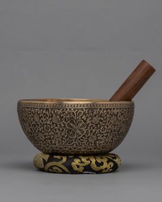 Full Carving Singing Bowl Sound Bowls, Sacred Masculine, Brass Jewellery, Tree Statues, Offering Bowls, Sound Therapy, Tibetan Singing Bowls, Wheel Of Life, Singing Bowl