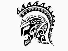 Tattoo Maori Perna, Spartan Tattoo, Maori Tattoos, Polynesian Tattoo Designs, Maori Tattoo Designs, Samoan Tattoo, Muster Tattoos, Warrior Tattoos, Hawaiian Tattoo