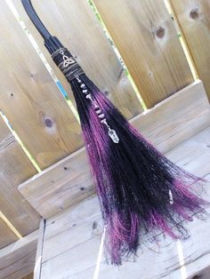 Witches Window, Broom Witchcraft, Magic Broomstick, Handfasting Ideas, Besom Broom, Maiden Mother Crone, Witches Broom, Witches Altar