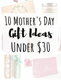 mother's day gift ideas under $ 30