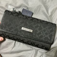 Tommy Hilfiger Black Wallet Brand New Great Condition All Black Tommy Hilfiger Wallet, Tommy Hilfiger Bags, Black Wallet, All Black, Wallets, Tommy Hilfiger, Bag Lady, Wallet, Brand New