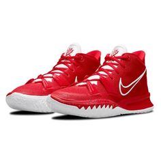 Nike Kyrie 7 Tb Promo 'University Red' Dm5042-603 Basketball Size 16 Shoes Are Brand New And Have Never Been Worn. Shoes Do Not Come With Their Original Box. Kyrie 7, Nike Kyrie, Volleyball Shoes, Red Sneakers, Latest Sneakers, New Nike, Tennis Shoes, Air Max Sneakers, Nike Free