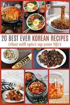 the top 20 must try korean dishes in this post - it - all photo collage