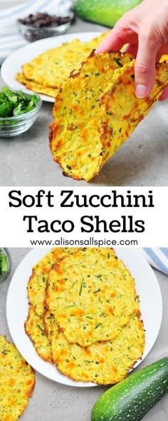 this soft zucchini taco shells is the perfect appetizer for any meal