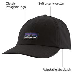 Patagonia Logo, Brew Pub, Head Wraps, Hat Fashion, Patagonia, Style Icons, Cotton Canvas, The North Face, Classic Style