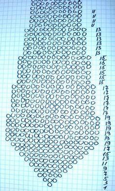 a piece of paper with circles drawn on it