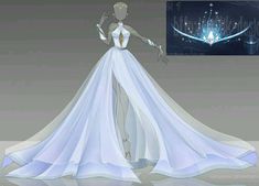 Glacier Outfit, Star Wars Outfits, Fantasy Dresses