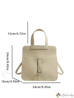 BirdinBag - Stylish Handbag: Adjustable Shoulder Strap for Fashionable Appeal Bag Bag, Bird In Bag, Square Bag, Mint Green, Shoulder Strap, Pattern, Handbags, Color