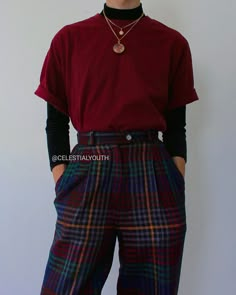 Retro Outfits Aesthetic, Queer Fashion, Swaggy Outfits, Komplette Outfits, Casual Fall Outfits, Fashion Mode, Mode Inspiration