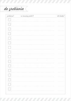 a printable to do list with the words do you know? in black and white