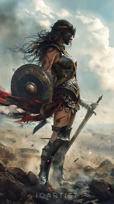 Anime Knight Female, Knight Female, Amazons Women Warriors, Most Dangerous Animals, Viking Warrior Woman, Anime Knight, Warrior Art, Female Warriors