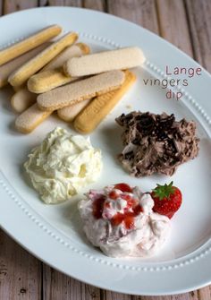 a white plate topped with different types of desserts