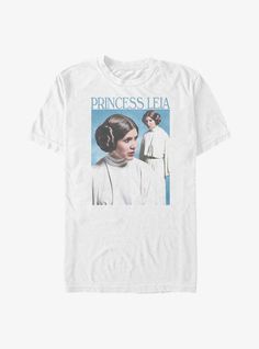 Graphic pictured on size 2XLSizes 3XL-5XL Roomier FitSizes LT-4XLT Longer LengthWash cold; dry lowImportedListed in men'sunisex big & tall sizes Princess Leia Shirt, Star Wars Leia, Star Wars Princess Leia, Star Wars Princess, Star Wars Outfits, T Shirt Image, Star Wars Shirts, Retro Photo, New Star Wars