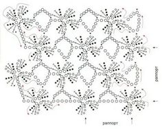 the diagram shows how many dots are arranged in order to form an intricate pattern, which is