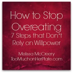 Over Eating, Stop Overeating, Intuitive Eating, Mindful Eating, Health Info, Easy Workouts, Common Sense, Fitness Diet