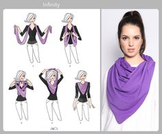 Tutorials | dUCk Creative Outfit Ideas, Muslim Long Dress, Scarf Wearing Styles, Abaya Fashion Dubai, Hijab Collection, Hijab Trends, Ways To Wear A Scarf, Muslim Women Fashion