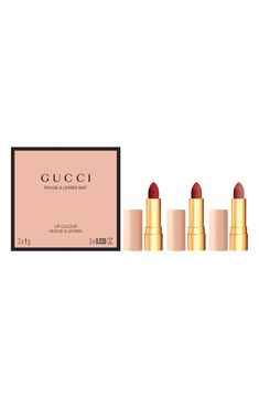 Gucci Lipstick, Velvet Matte Lipstick, Eyelash Conditioner, Mac Studio Fix Fluid, Laura Mercier Tinted Moisturizer, Dior Addict Lip Glow, Smokey Eye For Brown Eyes, Gucci Mini, Lip Balm Set