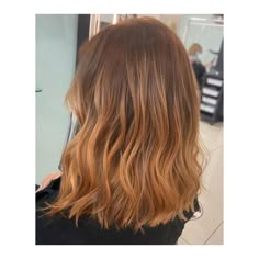 Balayage Hair With Copper Tones, Ginger Brunette Balayage, Muted Copper Balayage, Dark Blonde To Copper Balayage, Copper Balayage On Blonde Hair, Dirty Blonde Copper Hair, Balayage Hair Copper Caramel, Copper Balayage On Light Brown Hair, Light Brown To Copper Balayage