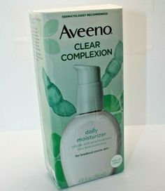 Aveeno  Clear Complexion Daily Moisturizer-Hypoallergenic  4.0 Oz comes sealed expiration 9/21 shelf pulls ~These are shelf pulls. Packaging may shows signs of wear, yellowing sticker residue bent corners, price tag, black marks over bar codes, stains on pack  Feedback will be left after being received. I realize that this isn't the way ebay was designed to work, however, I would like to make sure you are very satisfied with your purchase before leaving yo Aveeno Clear Complexion, Salicylic Acid Acne, Clear Complexion, Dermatologist Recommended, Daily Moisturizer, Salicylic Acid, Price Tag, Vodka Bottle, Lotion