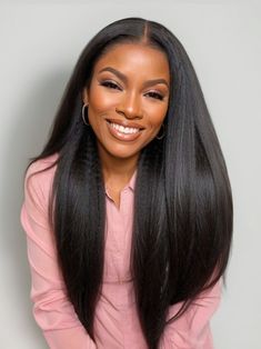 Wig Collection, Yaki Hair, Straight Weave Hairstyles, 360 Lace Wig, Hair Solutions, Lace Closure Wig, Sew In, Long Wigs, Brazilian Human Hair