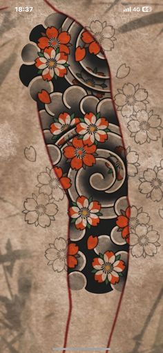 Japanese Flash, Red Spider Lily, Forest Tattoos, Japanese Tattoos, Lily Tattoo, Japanese Sleeve, Japanese Tattoo, Traditional Japanese, Blackwork