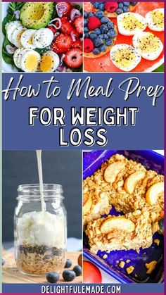 Learn How to Meal Prep for Weight Loss. Streamline your meal prep with just 2 or 3 easy options to kickstart healthy eating habits. Meal prep is essential for maintaining weight loss and building a consistent routine. From my experience of losing 100 lbs and keeping it off for over 7 years, I’ve found that establishing strong food habits and planning ahead make a big difference. Here are my top meal prep tips to help you stay on track! Lunch Meal Prep On A Budget, Fat Loss Meal Prep For The Week, Meal Prep To Lose 20 Pounds, Healthy Food Meal Prep, Meal Prep Ideas For Beginners, Lazy Meal Prep, Meal Prep Tips, Food Habits