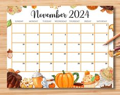 Monthly Planneroctober, November, December, Printable Template, Download Planner, Halloween Theme, Instant Download - Etsy Canada November 2023 Calendar, Thanksgiving Calendar, Thanksgiving Drawings, Homeschool Calendar, Thanksgiving Planner, November Calendar, Classroom Calendar, Kids Schedule, 2022 Calendar